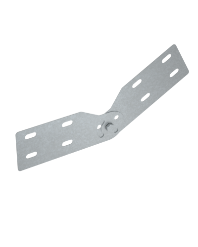 Шарнирный соединитель лестничного лотка 100 мм Быстрый монтаж HD85 КМ-профиль (LSHS3 HD85) в Королеве Аксессуары для лотков Pintop.ru