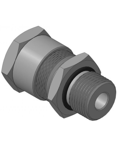 Кабельный ввод с резьбой G1/2 для открытой прокладки кабеля с проходным диаметром d=4-8 мм Спектрон КВН-ЕХЕ-8-Н-G1/2 в Королеве Аксессуары для кабель-канала Pintop.ru