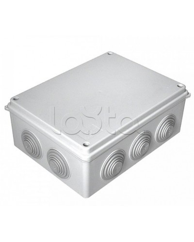 Коробка распределительная для о/п безгалогенная (HF) атмосферостойкая 260х175х90 б/г (7шт/кор) Промрукав (40-03315) в Королеве Распределительные коробки Pintop.ru