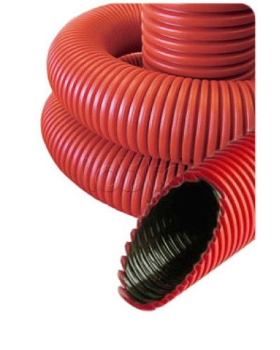 NR090 Гофрированные трубы для прокладки кабеля под землей с протяжкой D90мм (внешн.) (801090) в Королеве Труба гофрированная Pintop.ru