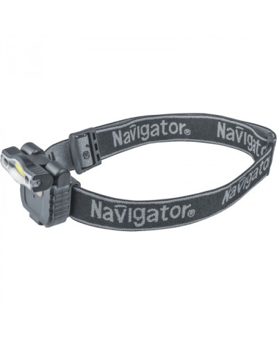 Фонарь Navigator 93 190 NPT-H27-ACCU налоб. 1COB LED 3Вт 1реж. Li-pol 0,5Ач в Королеве Источники света(Лампы) Pintop.ru