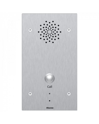 Одноабонентская вызывная панель Akuvox E21V_v4 в Королеве Вызывные аудиопанели малоабонентные Pintop.ru