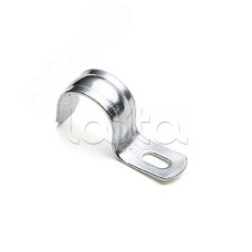 Скоба металлическая однолапковая ∅21-22 мм IEK (CMAT10-21-100)