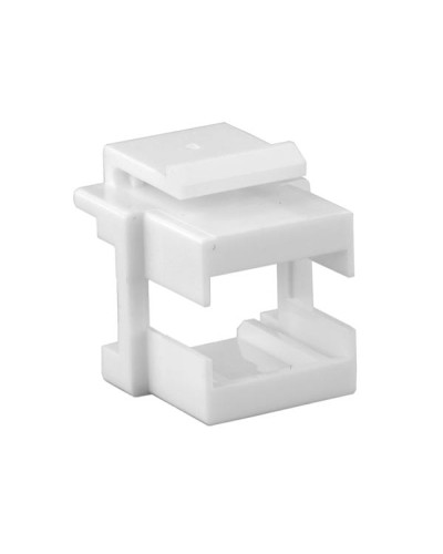 Вставка формата Keystone Jack, для проходного адаптера SC или dLC Hyperline (KJ1-SC/DLC-WH) в Королеве Модули Keystone Pintop.ru