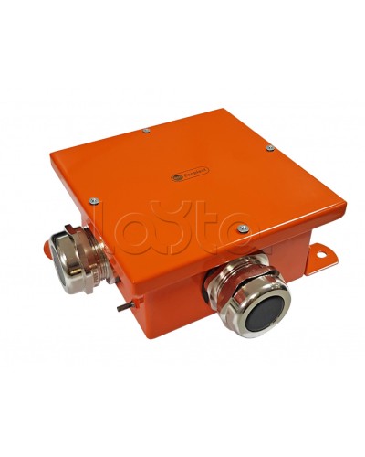 Экопласт SMB120 Коробка металл, огн. E-110,о/п 120х120х60, IP66, 3P, (1,5-10 мм2), оранж. в Королеве Распределительные коробки Pintop.ru