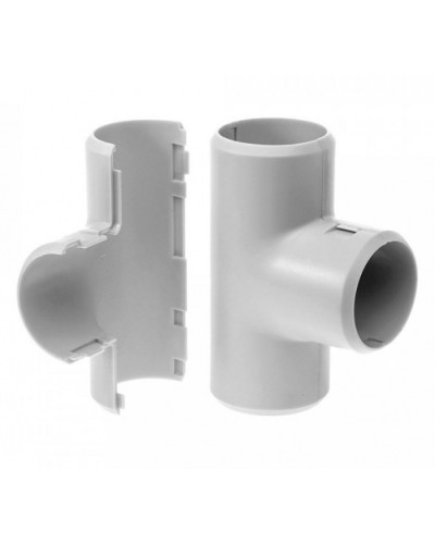 Тройник разборный д16 (5шт/500 шт уп/кор) Промрукав (PR.07316м) в Королеве Повороты, муфты, тройники Pintop.ru