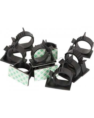 Основание самоклеящееся NIKOMAX NMC-CHL08-BK-100 (100шт) в Королеве Держатели, клипсы, скобы Pintop.ru