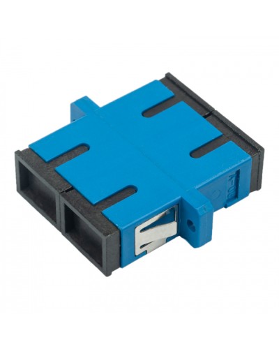 Адаптер оптический проходной SC-SC, OS2, дуплекс (duplex), синий Datarex DR-541002 в Королеве Коммутационные изделия Pintop.ru