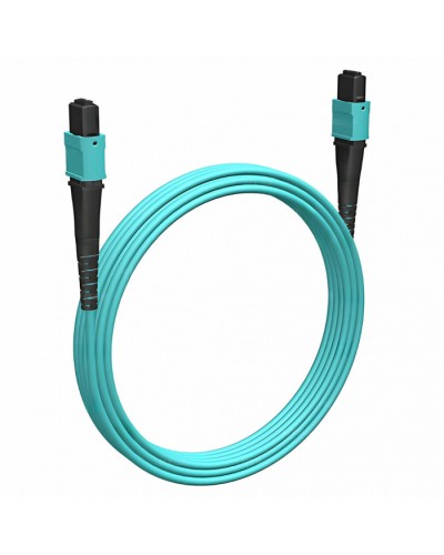 Кабельная сборка MPO(F) -MPO(F)-12 волокон 50/125 OM3, 2 m Cabeus (FOP-50-OM3-12-MPO(F)-12-MPO(F)-B-2m) в Королеве Кабельные сборки (оптические) Pintop.ru