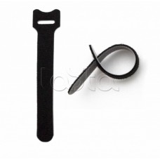 Хомут для кабеля, липучка с мягкой застежкой Hyperline WASN-135-BK-10