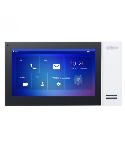 Монитор видеодомофона IP 7 дюймовый Dahua DH-VTH2421FW-P в Королеве Абонентские IP устройства Pintop.ru