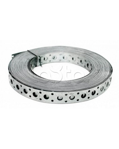 Лента монтажная перфорированная прямая для прямого монтажа ЛМП 12х0,55 (25 м.) Промрукав (PR08.3830) в Королеве Стяжки-хомуты Pintop.ru