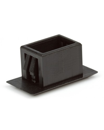 Заглушка отверстия под адаптер simplex SC, цвет черный Hyperline (FO-STUB-SSC-BK) в Королеве Коннекторы Pintop.ru