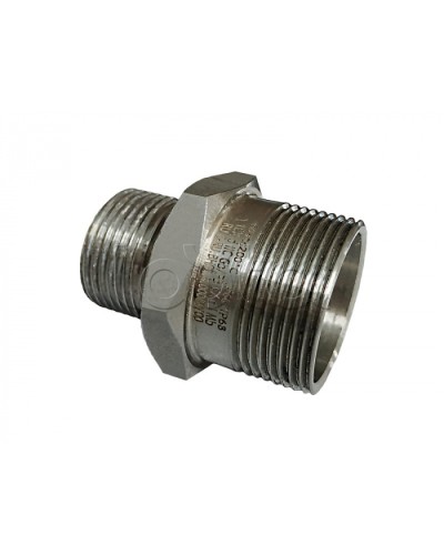 Металлический резьбовой переходник взрывозащищённый Магнито-контакт Ех-переходник МКВМ 1МН 2МН Н (М20х1,5/М25х1,5) 1Ex d IIС Gb/PB Ex d I Mb или Ex tb IIIС Db или 0Ex ia IIC Ga или 1Ex e IIС Gb в Королеве Дополнительное оборудование (Ex) Pintop.ru