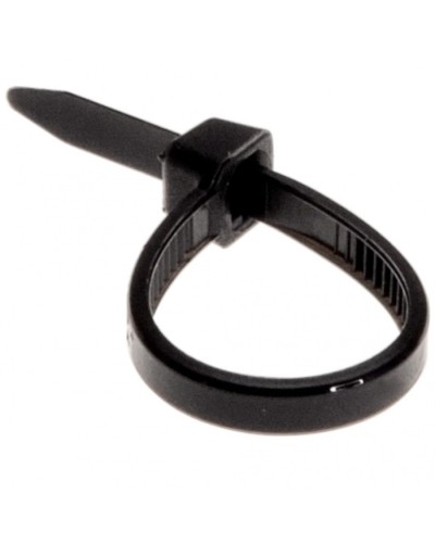 Хомут-стяжка нейлоновый 2.5х100 мм чёрный (100шт/уп) REXANT 07-0101 в Королеве Стяжки-хомуты Pintop.ru