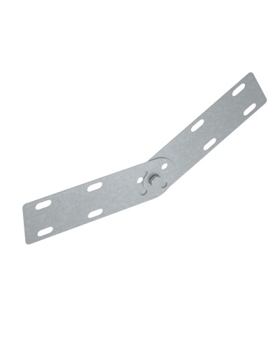 Шарнирный соединитель лестничного лотка 80 мм Быстрый монтаж КМ-Профиль (LSHS2) в Королеве Аксессуары для лотков Pintop.ru