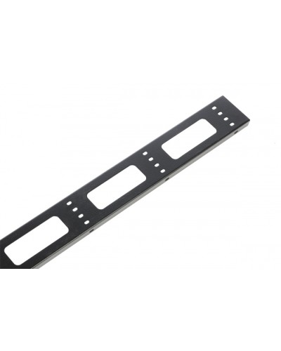 Органайзер кабельный вертикальный для стойки внешний с окнами 42U ЦМО ВКО-СТК-42-9005 в Королеве Кабельные органайзеры Pintop.ru