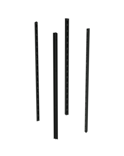 Стойки вертикальные для 19 IT-CQE, В=2000мм, 4шт, RAL9005 DKC (R5KMN20B) в Королеве Аксессуары для стоек и шкафов Pintop.ru