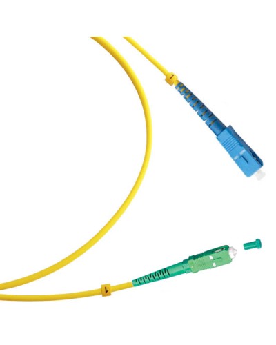 Шнур оптический Cabeus FOP(s)-9-SC/APC-SC/UPC-1m в Королеве Патч-корды оптические Pintop.ru