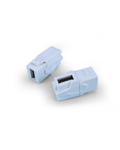 Вставка формата Keystone Jack Hyperline (KJ1-USB-VA2-WH) в Королеве Кроссы оптические Pintop.ru