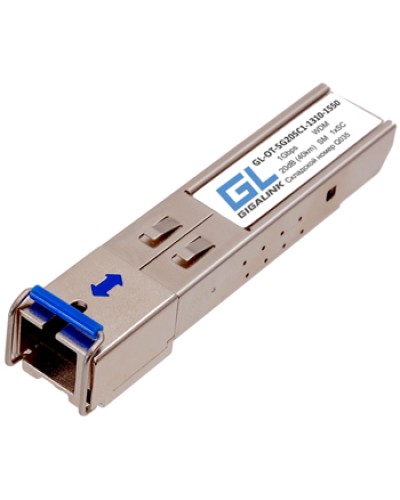 Модуль SFP Gigalink GL-OT-SG20SC1-1310-1550 в Королеве Модули SFP/XFP/GBIC Pintop.ru