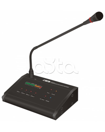 Микрофонная консоль ROXTON IP-A4012 в Королеве Система оповещения и трансляции Roxton Pintop.ru