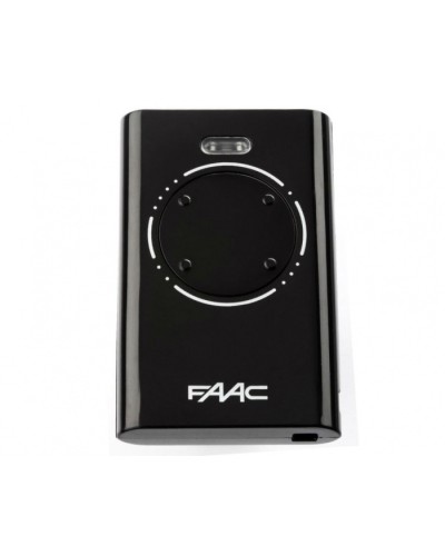 Брелок-передатчик 4-канальный Faac 7870101 (черный) в Королеве Устройства радиоуправления для шлагбаумов и автоматики Pintop.ru