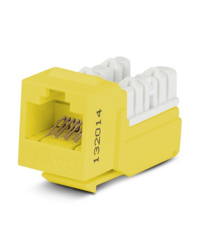 Вставка Hyperline (KJNE-8P8C-C6-90-YL) в Королеве Коннекторы Pintop.ru