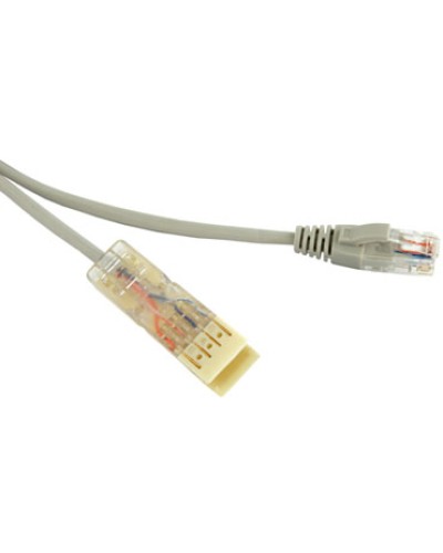 Патч-корд Hyperline PC-110-RJ45-2P-CX-1M-LSZH-GY в Королеве Патчкорды (медные) Pintop.ru