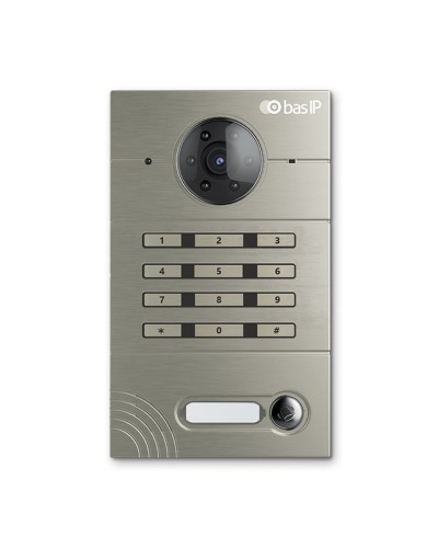 Панель вызывная BAS-IP AV-01KD GREY в Королеве Вызывные видеопанели малоабонентные Pintop.ru