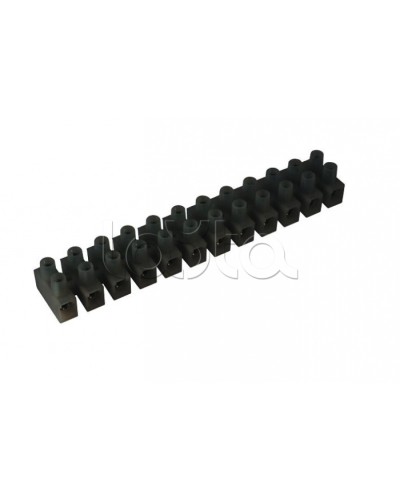 Клеммник полипропиленовый черный 12р 6 кв.мм DKC 43312PL/R в Королеве Клеммные колодки Pintop.ru