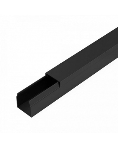 Кабель-канал черный 2-й замок в п/э 16х16 мм (84 м/уп) Промрукав (PR03.0210) в Королеве Кабель-канал Pintop.ru