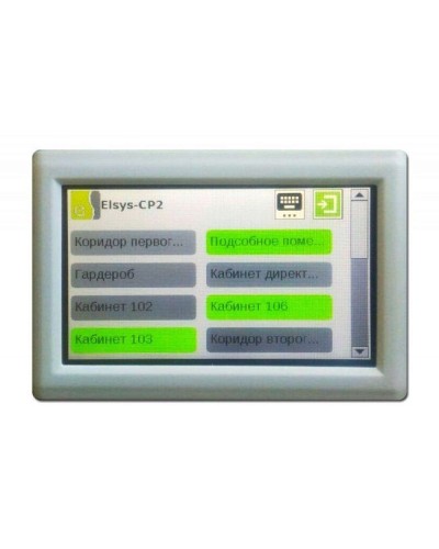 Клавиатура подсистемы охранной сигнализации СКУД Elsys Elsys-CP2 Black в Королеве Дополнительное оборудование для СКУД Pintop.ru