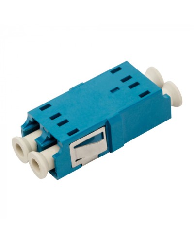 Адаптер оптический LC, SM, корпус SC без фланцев, дуплексный LANMASTER (LAN-2LCS/NF-AM-SM) в Королеве Проходные адаптеры и розетки оптические Pintop.ru