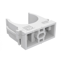 CFQ25 Держатель (клипса) для труб, для монтажного пистолета D25мм (50шт) Экопласт (41525)
