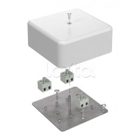 Коробка огнест для кабель-канала 40-0470-FR2.5-6 Е15-Е60 (латунь) 103х103х45 Промрукав (40-0470-FR2.5-6-Е60)