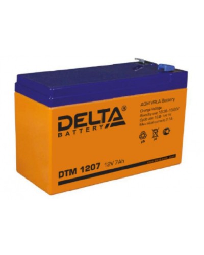 Аккумулятор свинцово-кислотный Delta DTM 1207 в Королеве Электротехническое оборудование Pintop.ru