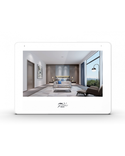 IP видеодомофон с Wi-Fi Fox FX-IVD70WPE ЛИРА 7 W в Королеве Абонентские IP устройства Pintop.ru