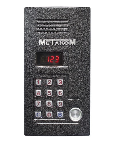 Блок вызова домофона Метаком MK2012-TM4EV в Королеве Блоки вызова многоабонентные Pintop.ru