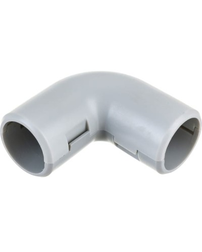 CI16G Угол 90 гр.(2част.), без галогена, для труб D16мм, цвет белый (1уп = 50шт) Экопласт (41216-50HF-W) в Королеве Повороты, муфты, тройники Pintop.ru