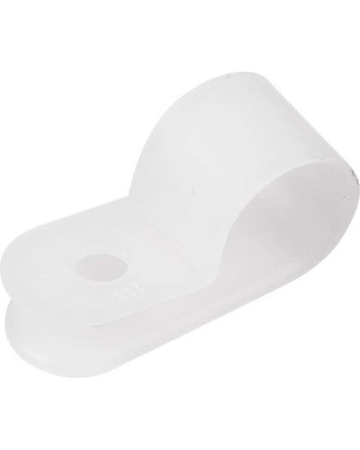 Кабельная скоба под винт 9 мм, белая, упаковка 50 шт. Rexant (07-4409) в Королеве Держатели, клипсы, скобы Pintop.ru