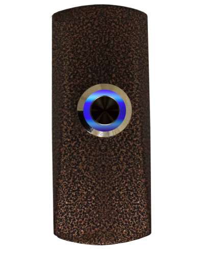 Накладная кнопка выхода с подсветкой Tantos TS-CLICK light (медный антик) в Королеве Кнопки выхода Pintop.ru