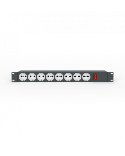 Блок розеток 1U, 8 розеток Sonar RD-8 (pwc) в Королеве 19 оборудование (рэковое/стоечное) Sonar Pintop.ru