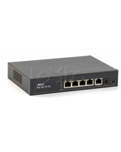 Коммутатор Бастион SKAT PoE-4E-1G-1S в Королеве Коммутаторы Pintop.ru
