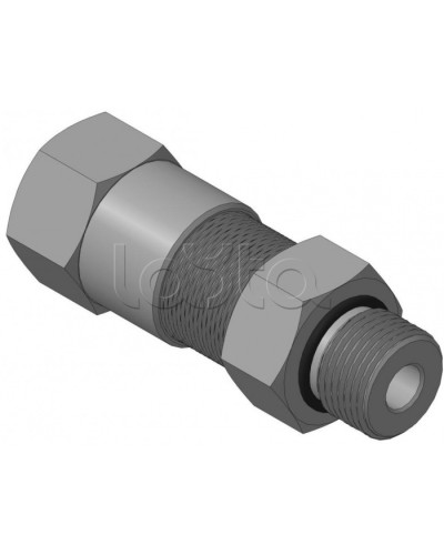 Кабельный ввод с резьбой G1/2 мм для прокладки кабеля в металлорукаве РЗ-ЦП-10, с уплотнением кабеля и проходным диаметром кабеля d=4-8 мм Спектрон КВМ-10/8-Н-G1/2 в Королеве Аксессуары для кабель-канала Pintop.ru