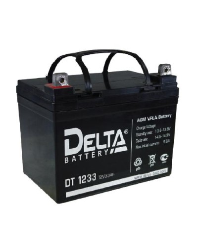 Аккумулятор свинцово-кислотный Delta DT 1233 в Королеве Электротехническое оборудование Pintop.ru