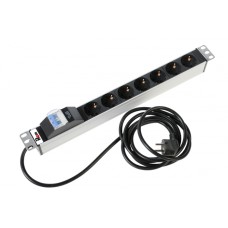 Блок силовых розеток 19" Rem-16 REM R-16-7S-A-440-3