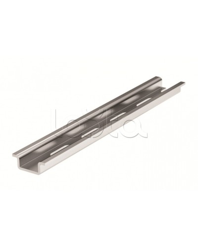DIN-рейка OMEGA 2F 15.5х5.5 с перфорацией DKC 02130 в Королеве Крепежные изделия Pintop.ru