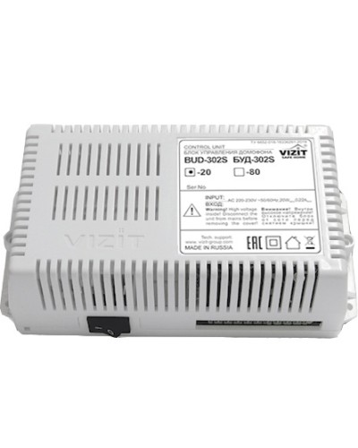 Блок управления и питания Vizit БУД-302S-20 в Королеве Блоки управления многоабонентные Pintop.ru