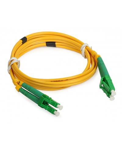 Шнур оптический duplex LC/APC-LC/APC 9/125 sm 7м LSZH Cabeus FOP(d)-9-LC/APC-LC/APC-7m в Королеве Патч-корды оптические Pintop.ru